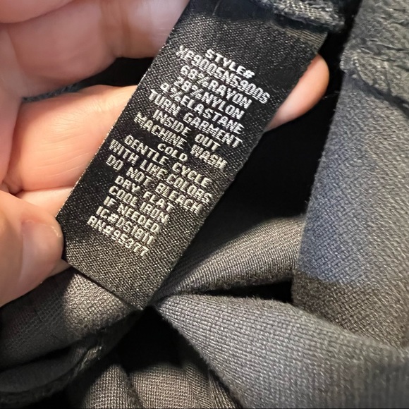 Sanctuary Gray Camo Slim Leg Pull On Pants Jeggings-Size Small - Picture 8 of 8